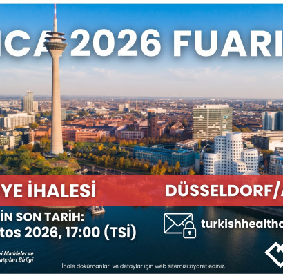 MEDICA 2026 FUARI MİLLİ KATILIM ORGANİZASYONU NAKLİYE İHALESİ