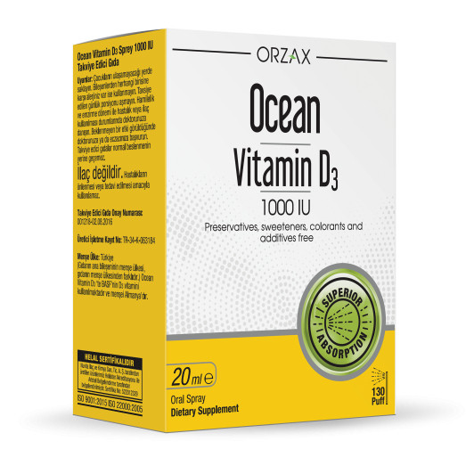 Ocean Vitamin D3 1000IU