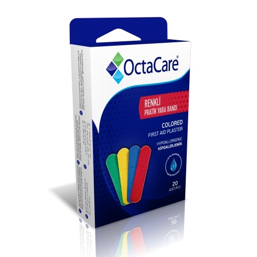 OCTACARE COLORED FIRST AID PLASTER