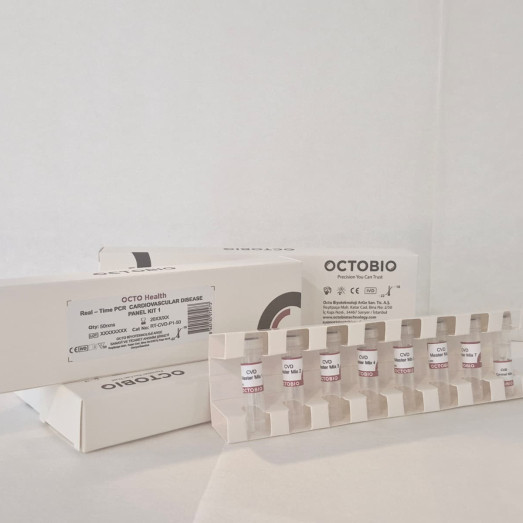 OCTO RT-CVD-6-2 Kardiyovasküler Hastalıklar 6-2 Arada Real-Time PCR Kiti
