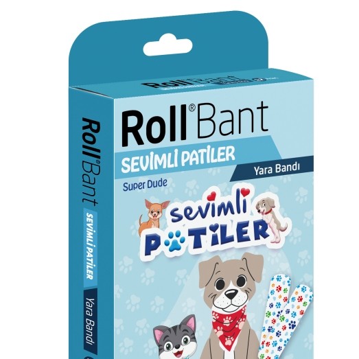 Roll Sevimli Pati Yara Bandı