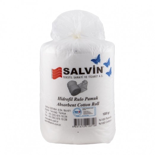 Salvin Hidrofil Rulo Pamuk