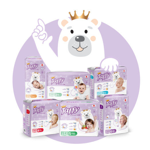 Taffy Premium Care Bebek Bezi